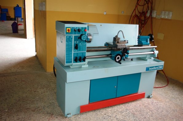 13. One of the Lathe Machines