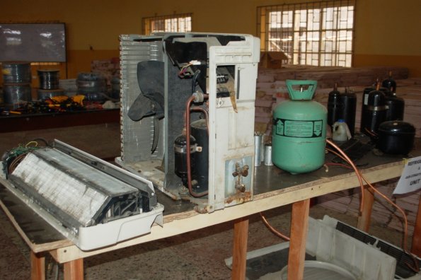 5. A section of the AC and Refrigeration Lab
